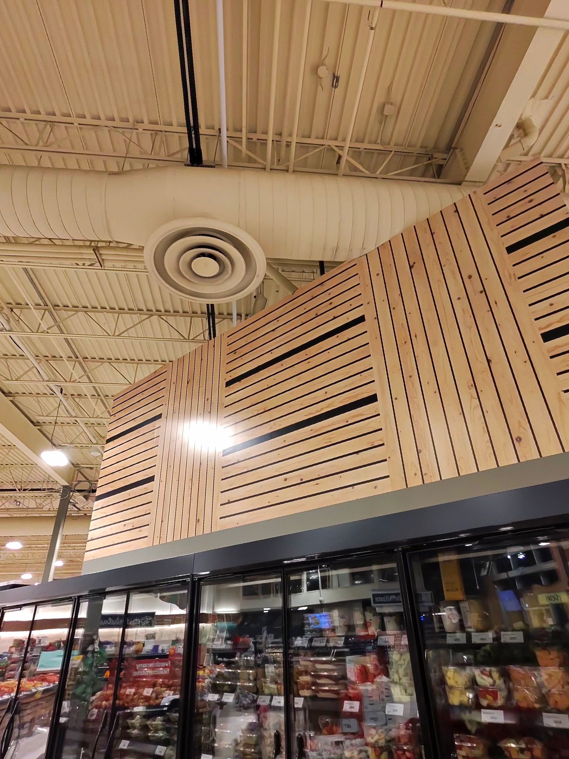 Architectural wrap installation